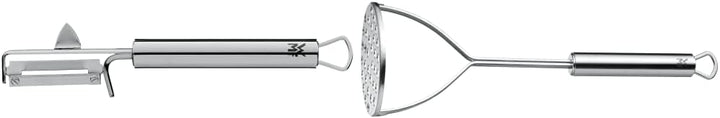 WMF Profi Plus Kartoffelschäler Pendelklinge 19 cm, Edelstahl teilmattiert, spülmaschinengeeignet &