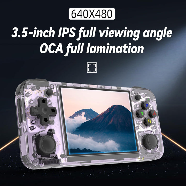 Anbernic RG35XX H Retro Handheld Spielkonsole, Support HDMI TV Output 5G WiFi Bluetooth 4.2 , 3.5 In