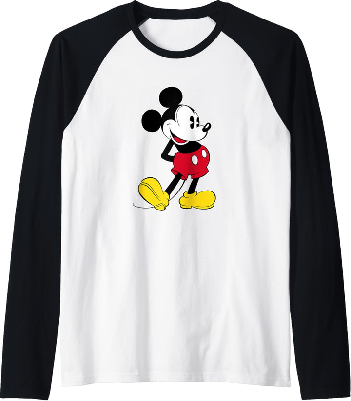 Disney Mickey Mouse Classic Pose Raglan