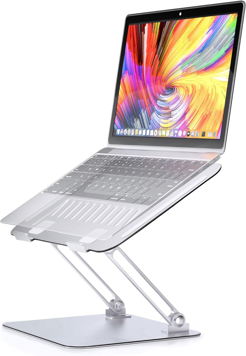 SHINEGIANT Laptopständer, Multi-Angle Laptop Ständer mit Heat-Vent, Ergonomischer, Belüfteter, Faltb