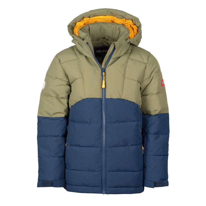 Trollkids Kids Gryllefjord Jacket Moss 164, Moss 164