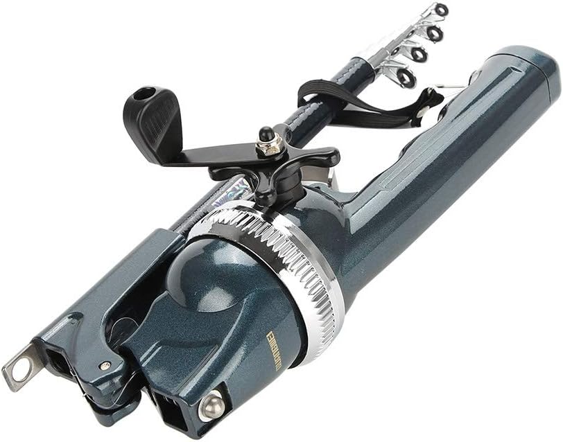 DEWIN Angelrute, Fishing Rod Angelgriff und Zubehör für geschlossenes Rollengeschirr