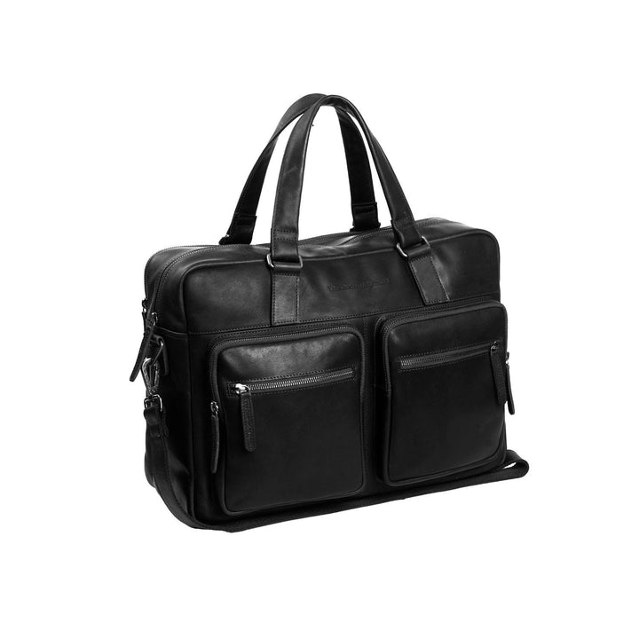 The Chesterfield Brand Misha - Aktentasche 17" Leder 43 cm Schwarz, Schwarz