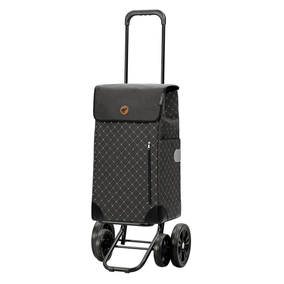 ANDERSEN Einkaufstrolley - Quattro Shopper Sofia anthrazit 43 L einkaufen, gross, höhenverstellbar,