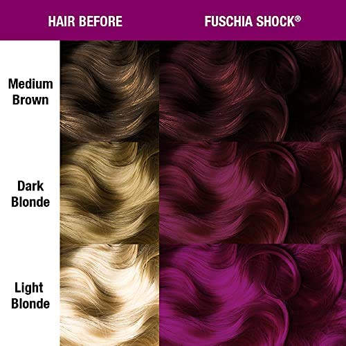 Manic Panic - Fuschia Shock Classic Creme Vegan Cruelty Free Semi-Permanent Hair Colour 118ml Fuschi