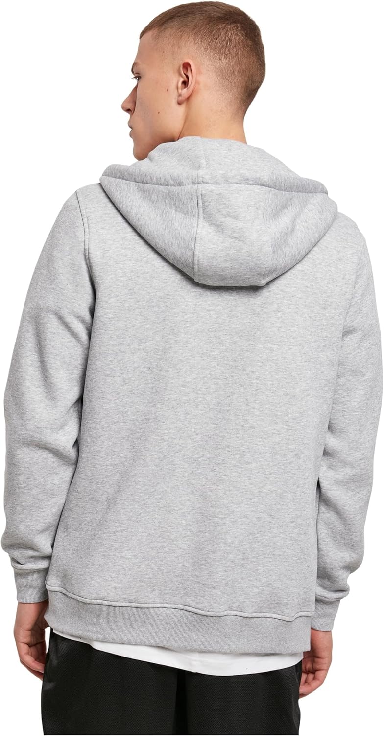 Build your Brand Herren Heavy Zip Hoody, Herren Kapuzenpullover aus Baumwolle und Polyester in viele