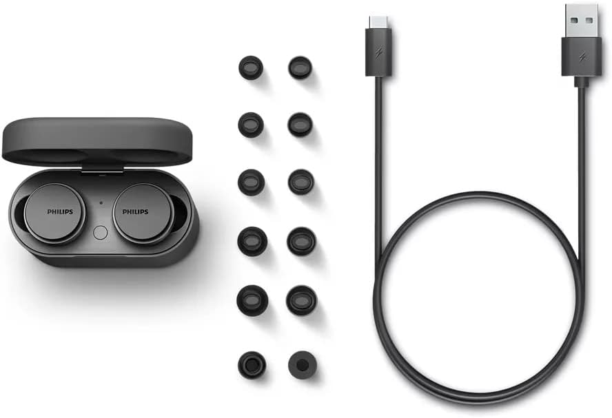 Philips Kabellose Kopfhörer, Noise Cancelling Pro, In Ear Kopfhörer mit Mikrofon und Touch Bedienung