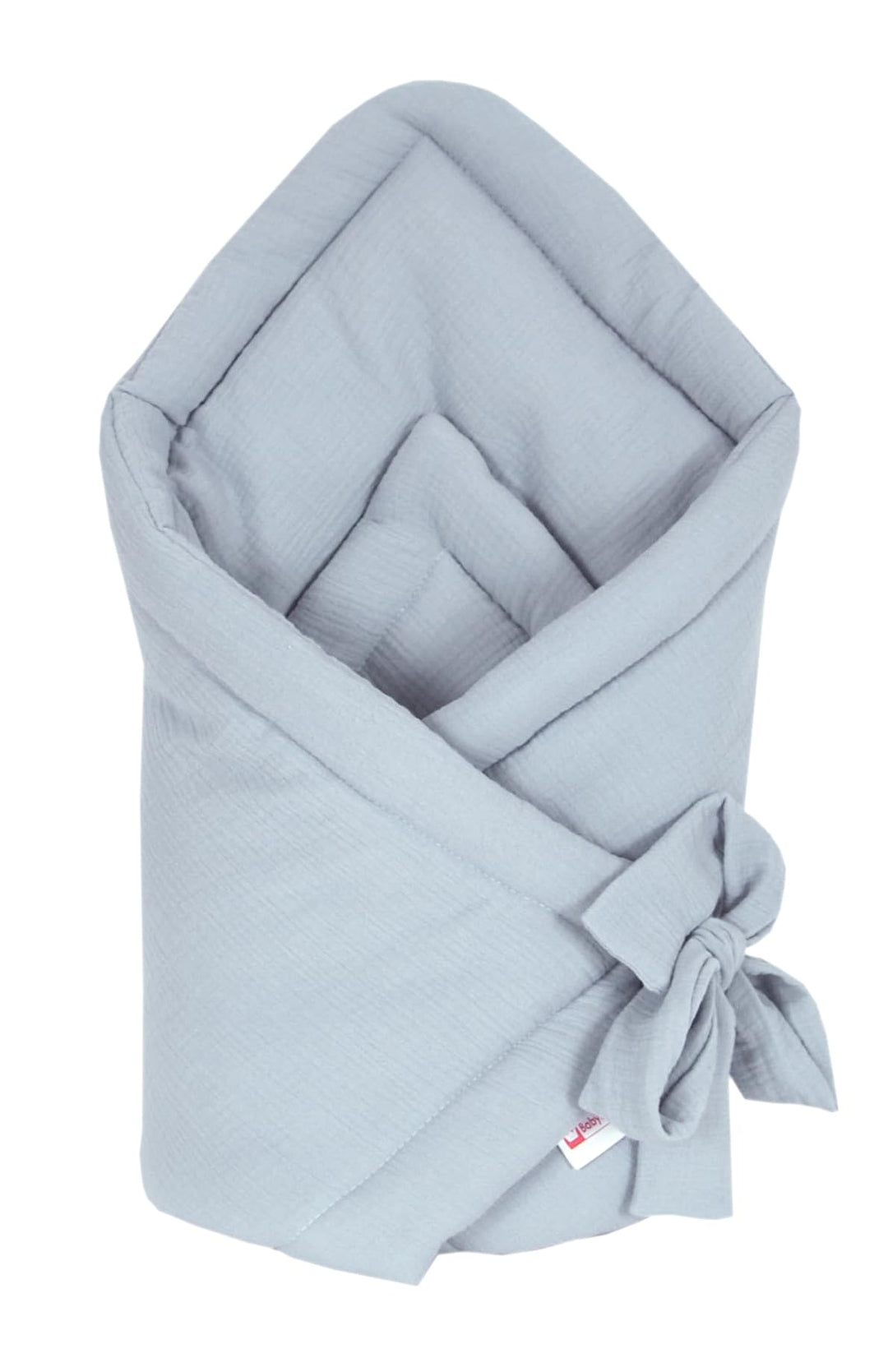Babylux Einschlagdecke Musselin BABYHÖRNCHEN 75 x 75 cm Baby Neugeborene Erstaussttatung Umschlagdec