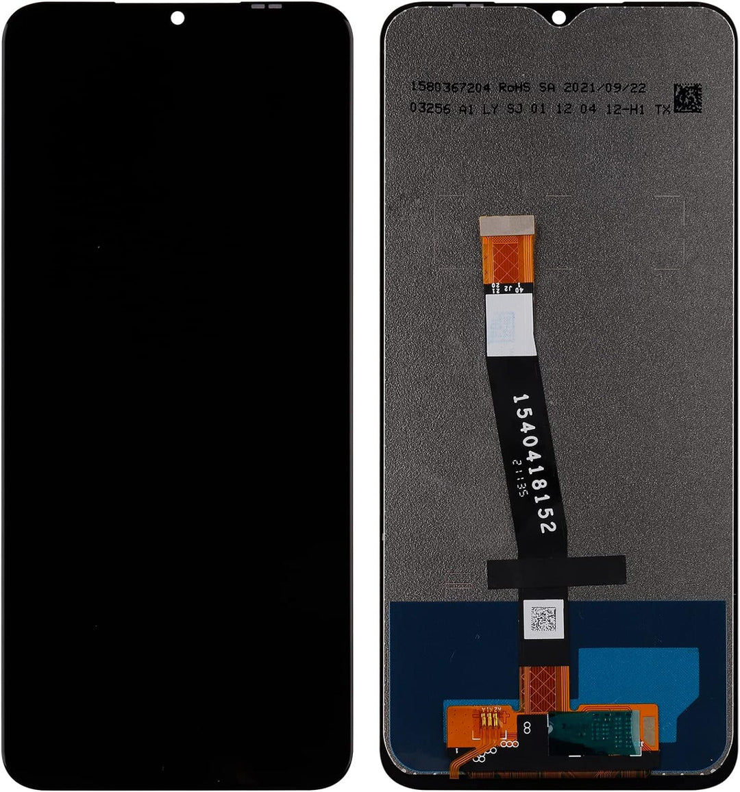 swark LCD Display Kompatibel mit Samsung Galaxy A22 5G SM-A226 (Schwarz Ohne Rahmen) Touch Screen Re