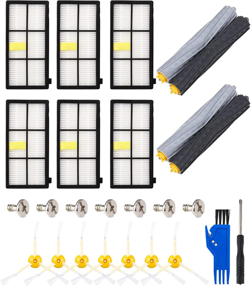 Ersatzteile für iRobot Roomba 800 900 Serie, Ersatzteile Bürsten Kompatibel mit 896 895 890 880 870
