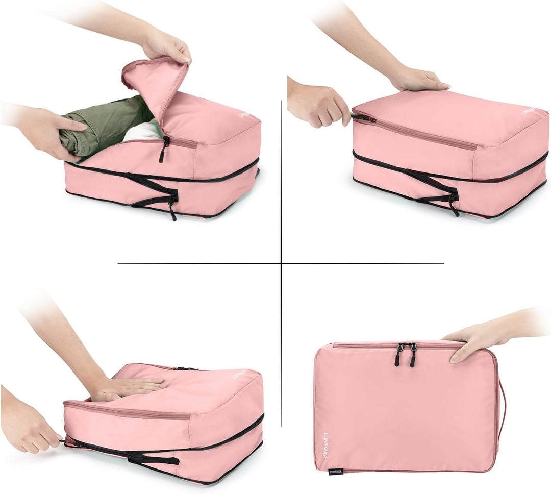 Koffer Organizer Set 8-teilig, Packtaschen für Koffer, Packing Cubes Set für Reise,Packtaschen mit K