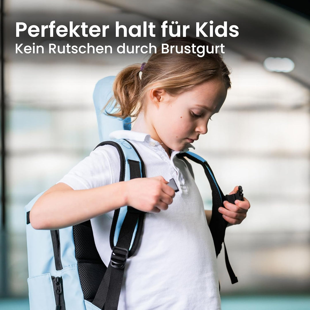 Otaro Tennisrucksack Kinder (19L) | Premium | Inkl. Separierten Schuhfach & Schlägerschutz | Deutsch