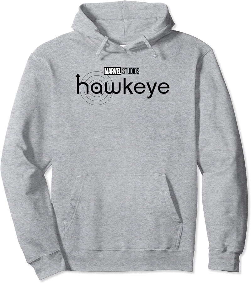 Marvel Hawkeye Dark Title Logo Pullover Hoodie