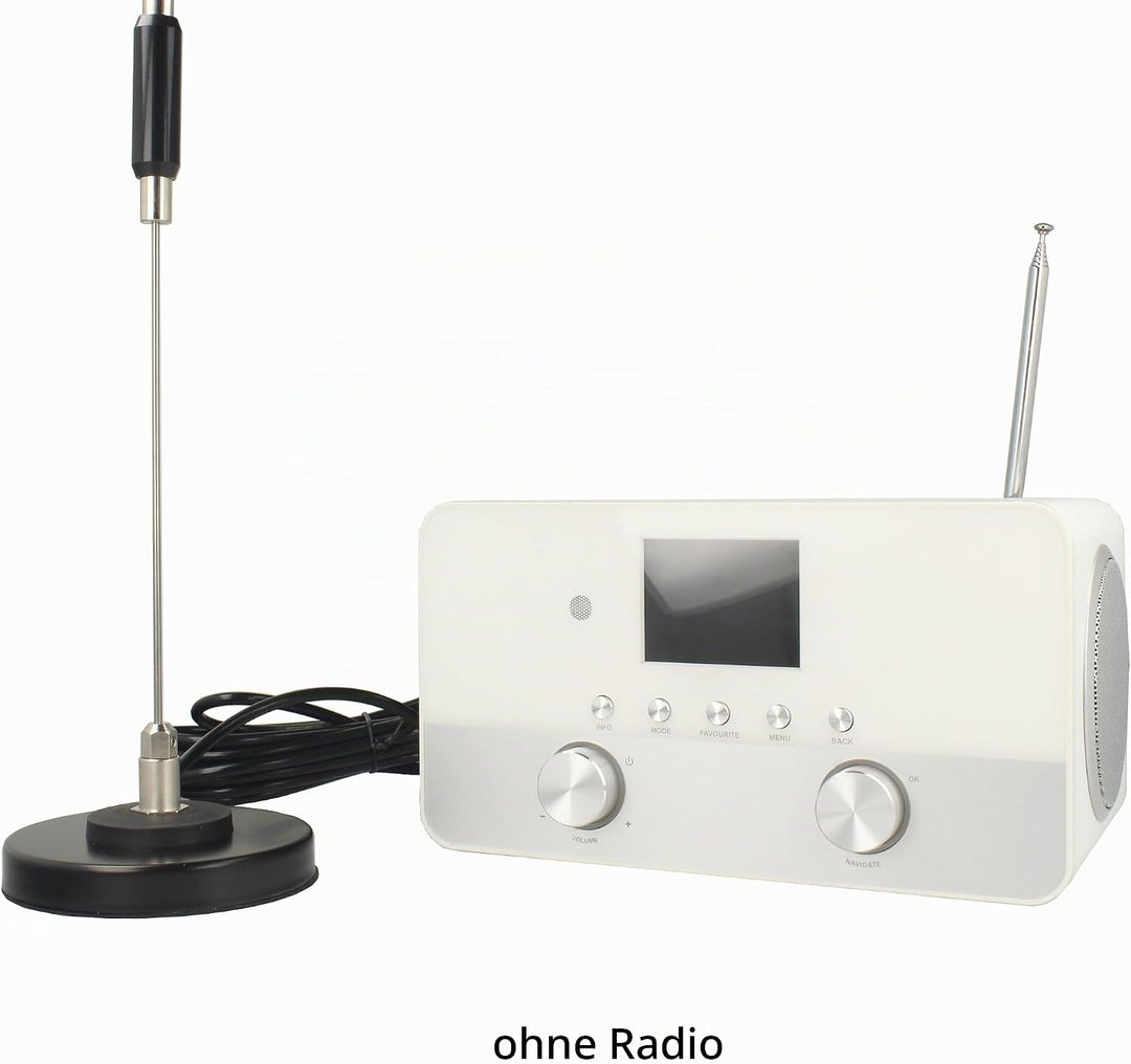 RTL-SDR Blog V4 + Moonraker GSCAN II Scanner Antenne Bundle 25-2000 MHz, 60 cm, Magnetfuss – Komplet