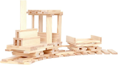 Kapla 100er Box Original Holz Bausteine Plättchen Klötze