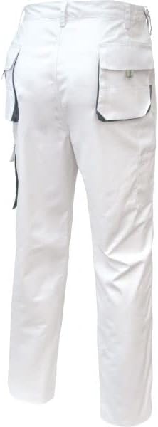 TRIUSO Power Arbeitshose Bundhose 270g/m² 25 Extra Kurz Weiss, 25 Extra Kurz Weiß