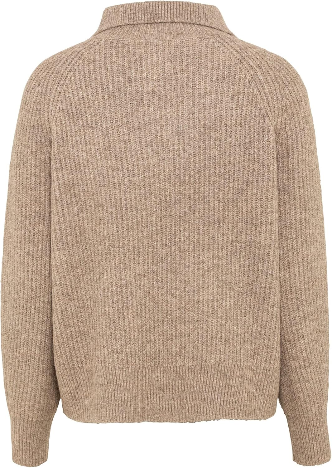 camel active Damen Stricktroyer mit Stehkragen M Braun, M Braun