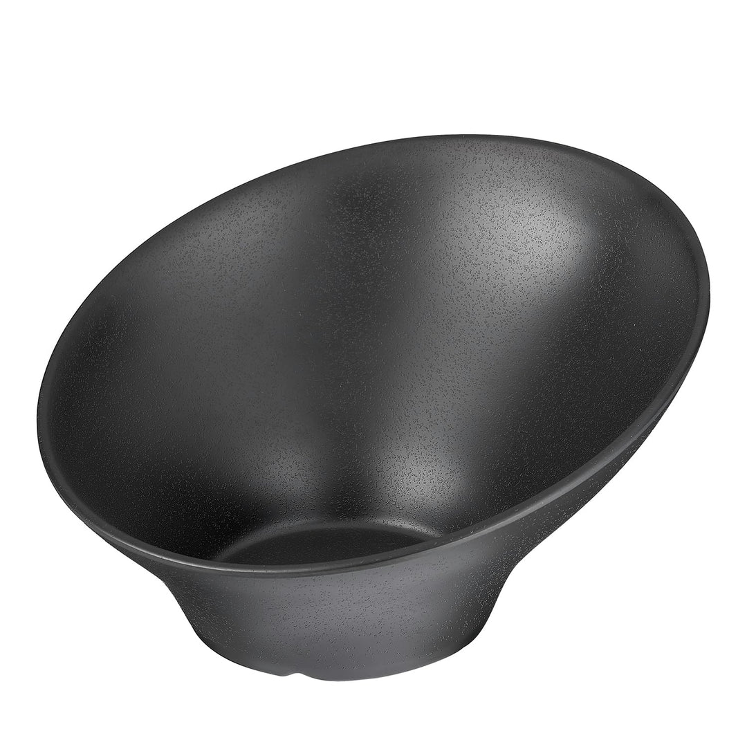 APS 84355 Schale ZEN, Ø 22,5 cm, Höhe 12,5 cm, 0,8 Liter, Melamin, schwarz, Steinoptik