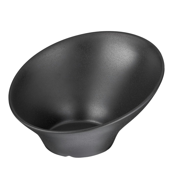 APS 84355 Schale ZEN, Ø 22,5 cm, Höhe 12,5 cm, 0,8 Liter, Melamin, schwarz, Steinoptik