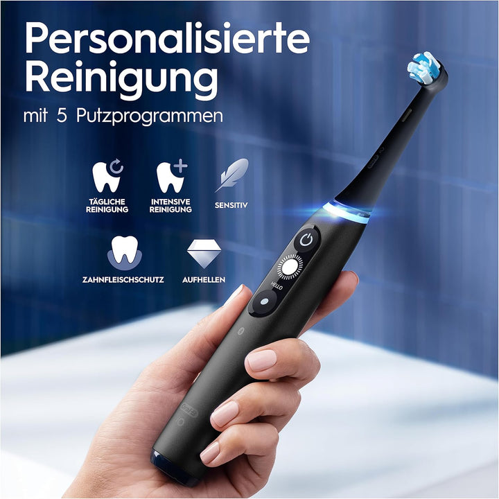 Oral-B iO Series 7 Plus Edition Elektrische Zahnbürste/Electric Toothbrush, Inkl. 3 Aufsteckbürsten,