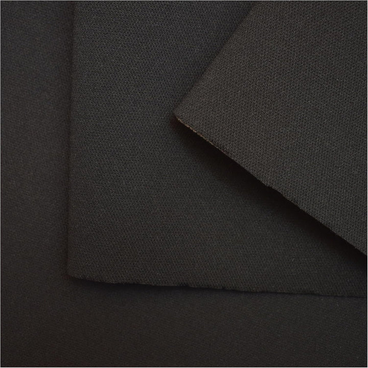 Autohimmelstoff Himmelstoff Dachhimmel Himmel mit 3mm Schaum und Netz Meterware (CP-001-Black-3mm) |