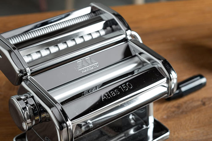 Marcato Classic Nudelmaschine Atlas 150 &amp; Mafaldine zubehörteile Atlas 150 Bundle mit Mafaldine zube