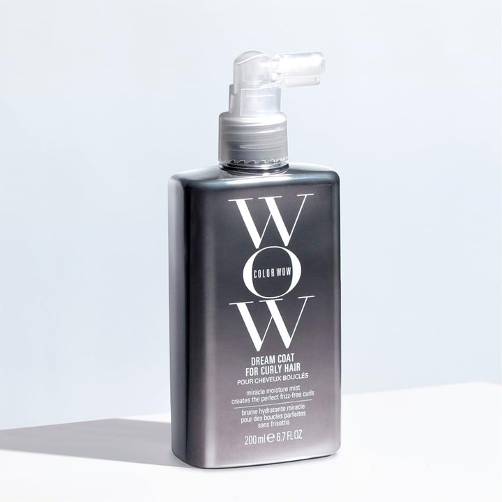 Color Wow Dream Coat Curly Hair Stylingspray, Anti Frizz Spray Lockiges Haar, Ultraleichtes Glanzspr