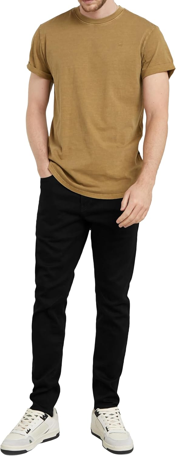 G-STAR RAW Herren D-Staq 3D Slim Jeans 26W / 30L Schwarz (Pitch Black D05385-b964-a810), 26W / 30L S