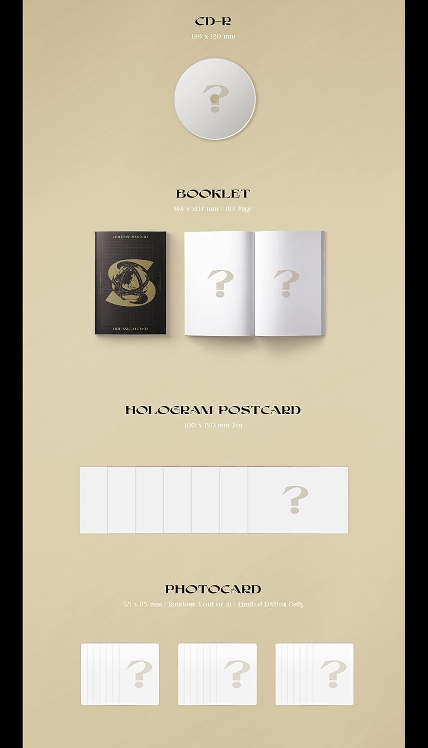 Kakao M DREAMCATCHER - Apokalypse : Save us [Limited Editon] S Ver. Vol.2 Album + extra Fotokarten-S