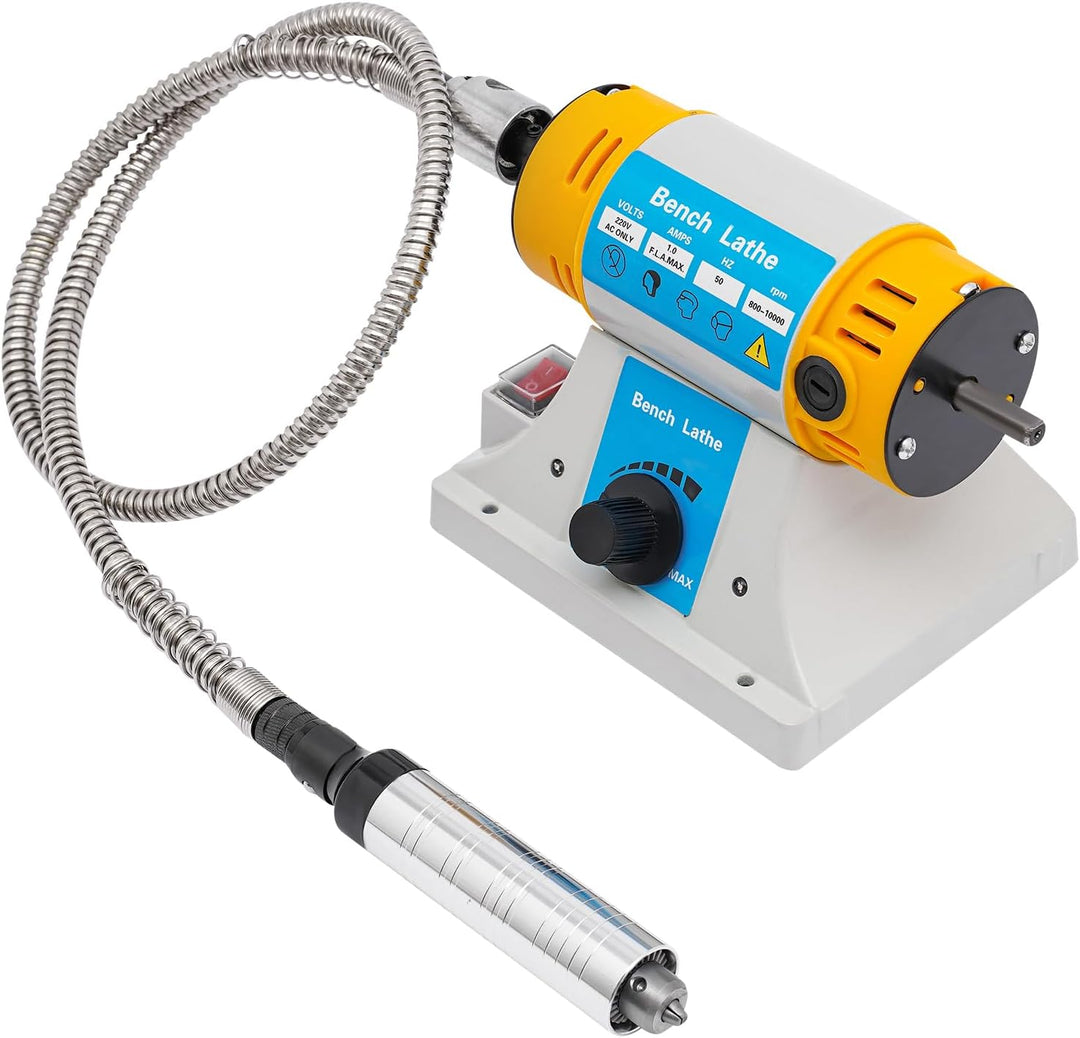 Tischpoliermaschine Multifunktionale Poliermaschine 320W Tischpolierer für Schmuck, Holz, Metall