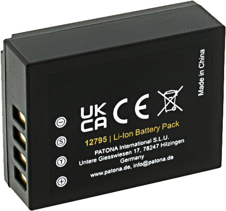 PATONA 2X Protect V1 Akku NP-W126S, NTC Kompatibel mit Fujifilm FinePix HS30EXR, HS33EXR, HS50EXR, X