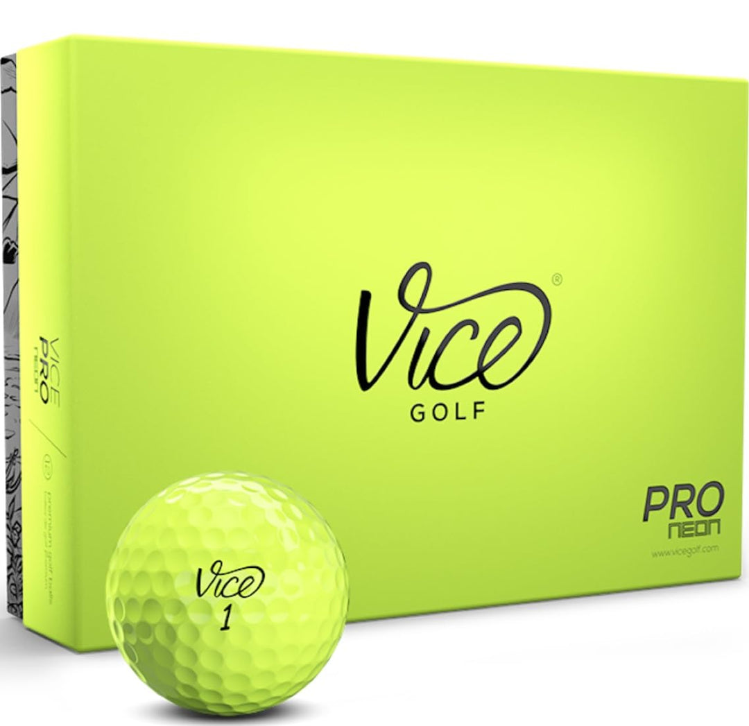 Vice Pro Golfbälle lime, lime