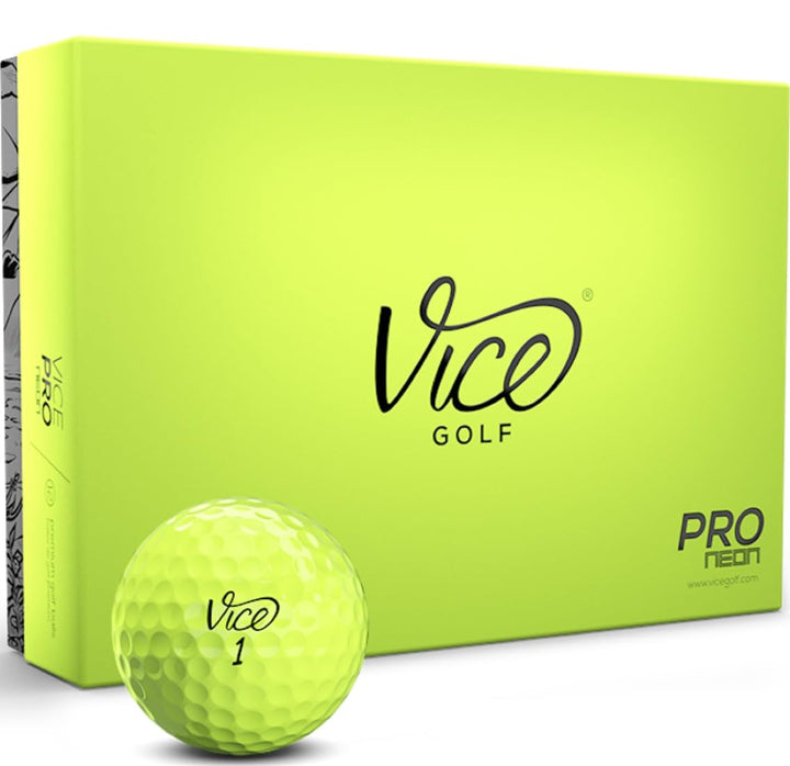 Vice Pro Golfbälle lime, lime