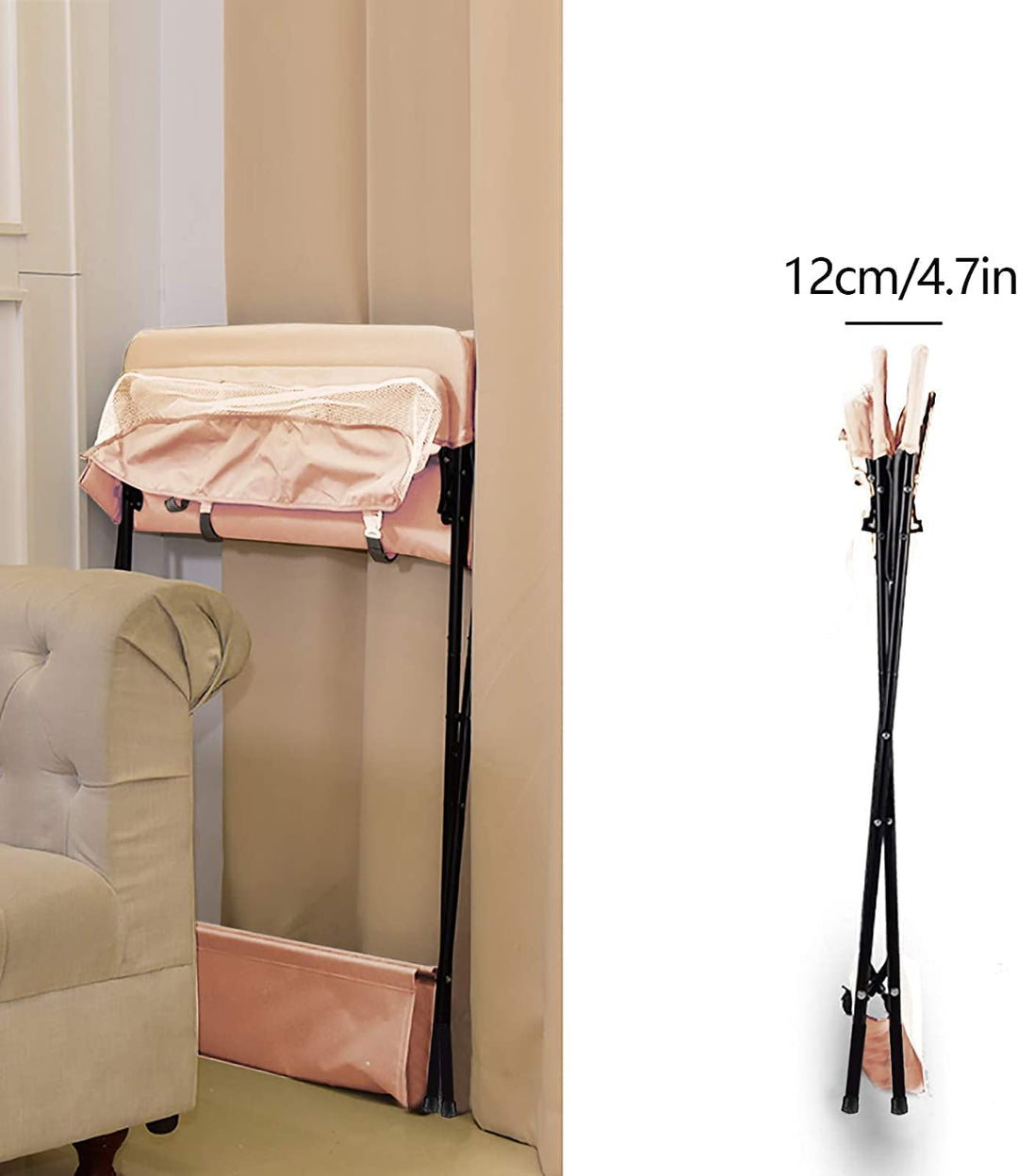 Wickeltisch, Wickeltisch und Badewanne, 2-in-1, für Babys, von Geburt bis 12 Monate (bis 25 kg), Wic