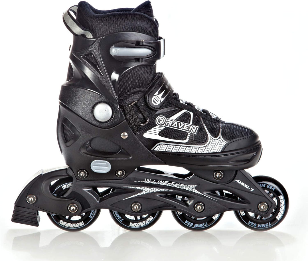 RAVEN Verstellbare 2in1 Inlineskates-Schlittschuhe Spirit - Kugellager Abec7 - SAS - Shock-Absorbing