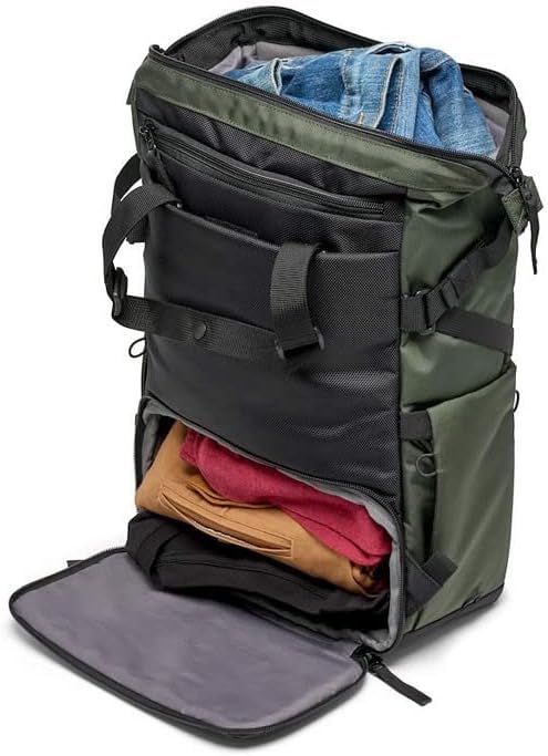 Manfrotto Street Slim Photography Backpack Pour Appareil Reflex et Hybride, Ouverture Avant et Arriè