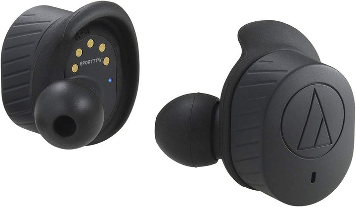 Audio-Technica ATH-SPORT7TW Wireless Sport-Kopfhörer - Schwarz, Adult, Schwarz