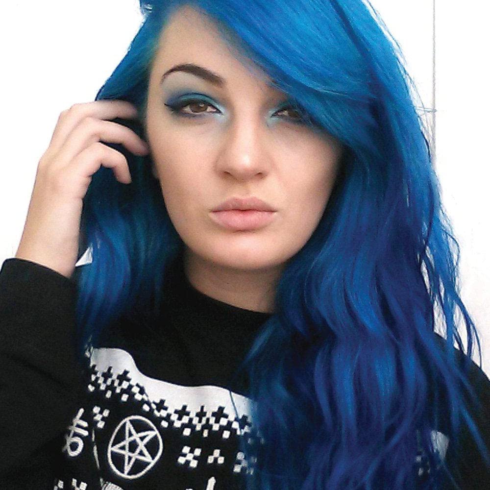 Manic Panic Semi-permanente Haarfarbe in Ultra-Violett, 113,4 g Blau 118 ml (2er Pack), Blau 118 ml