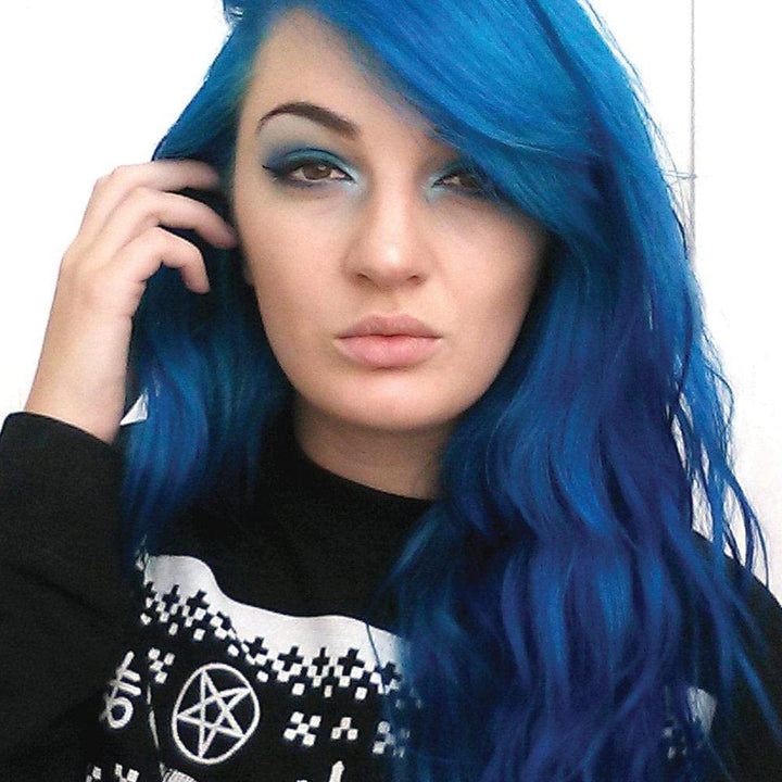 Manic Panic Semi-permanente Haarfarbe in Ultra-Violett, 113,4 g Blau 118 ml (2er Pack), Blau 118 ml