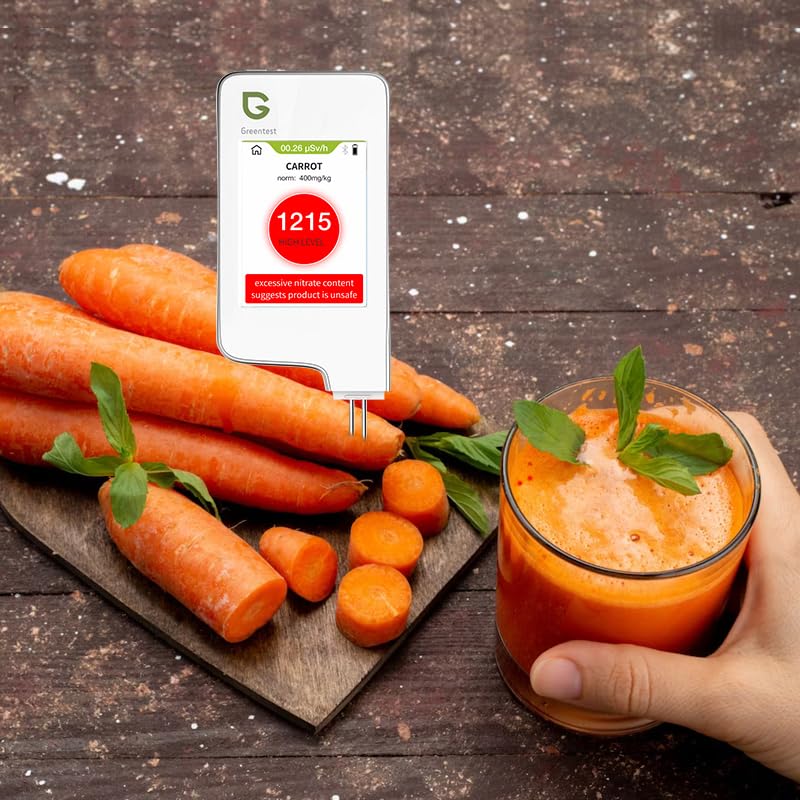 Greentest 2F Nitrat-Messgerät für frisches Fleisch, Obst und Gemüse | Schnelle Messung von Nitratwer