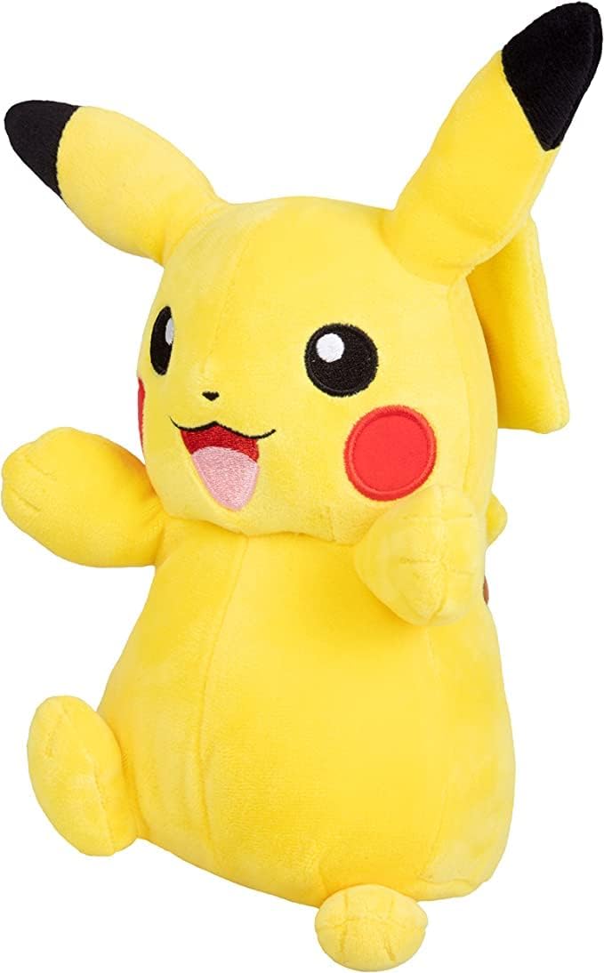 Pokémon PKW3074-20cm Plüsch - Pikachu, offizielles Plüsch Single, Single