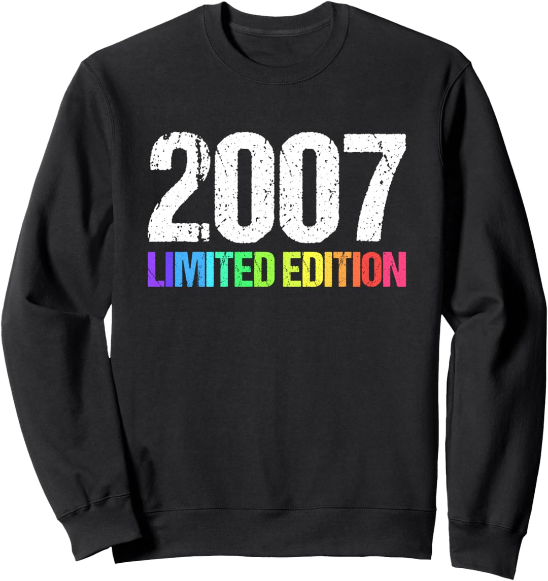 2007 limitierte Auflage Jahrgang 07 Retro-Jahrgang Sweatshirt