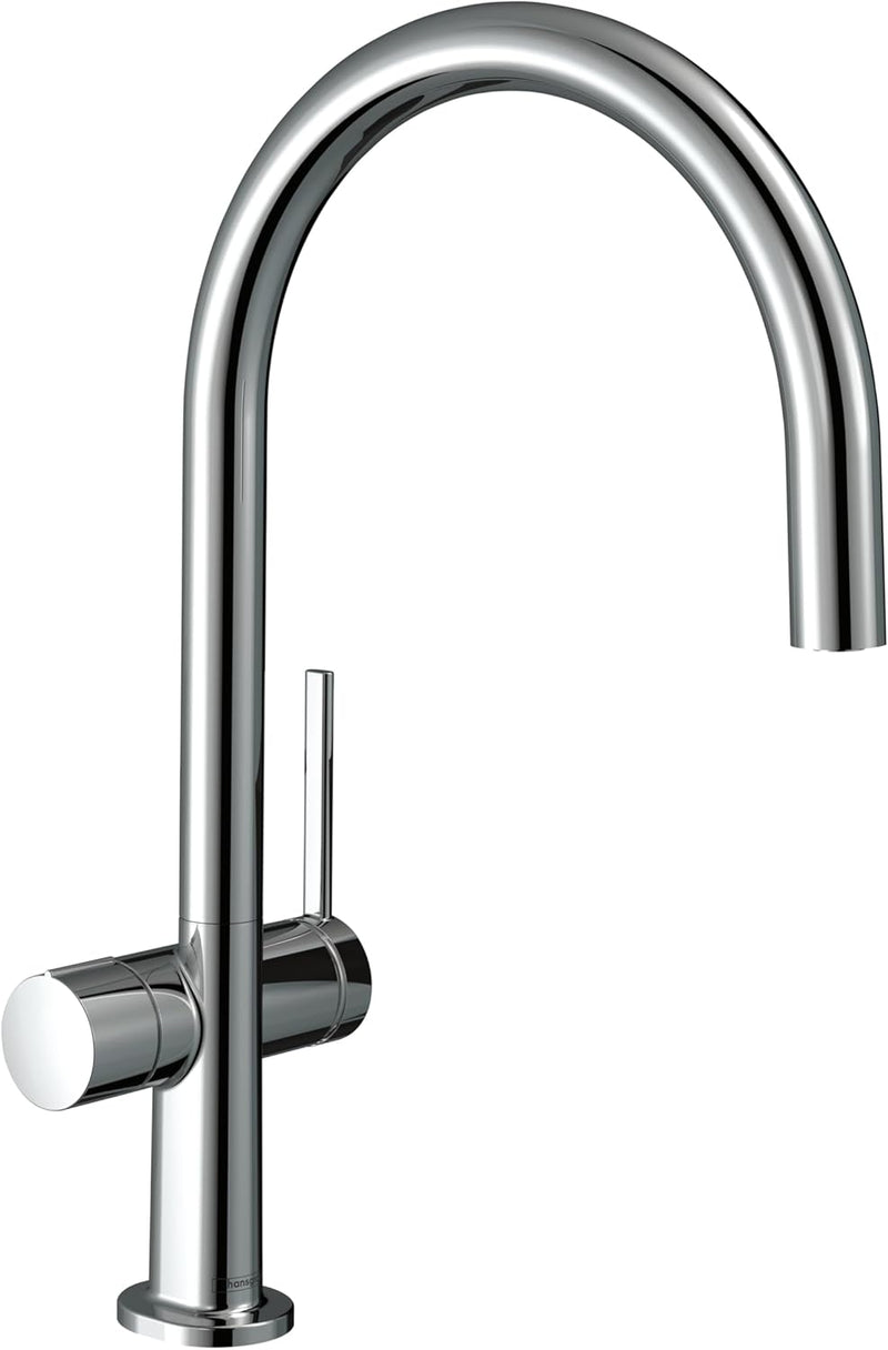 hansgrohe Küchenarmatur mit Geräteabsperrventil Talis M54, Wasserhahn Küche mit Auslauf Höhe 220 mm,