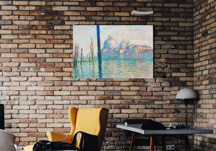 Le Grand Canal von Claude Monet Leinwandbilder, gerahmt, 86 x 61 cm
