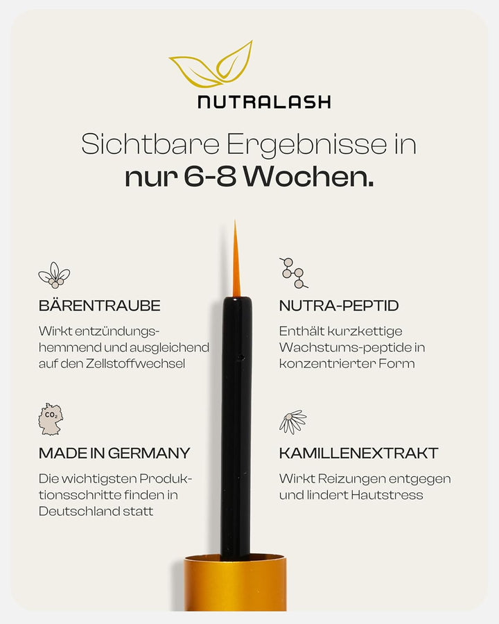 Beautyfullash Eyelash Formula – Wimpernserum ohne unnötige Zusätze I Lash Serum für lange Wimpern in