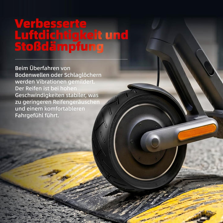 250 x 64 Strassenreifen Verdickter 10-Zoll-Luftreifen für Xiaomi 4 Ultra, Navee S65, Navee S65C Elek