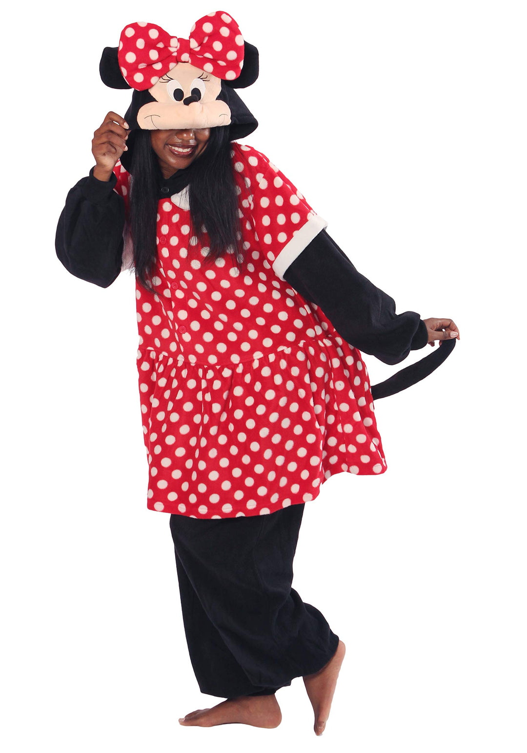 Minnie Mouse Disney Onesie Kigurumi Einteiler Onesie Kostüm Jumpsuit | SAZAC Kigurumi | für Kinder u