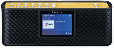 Lenco PDR-045 tragbares DAB+ Radio - DAB+ Radio mit Bluetooth® - PPL FM-Radio - 2 x 3 Watt RMS - 5 S