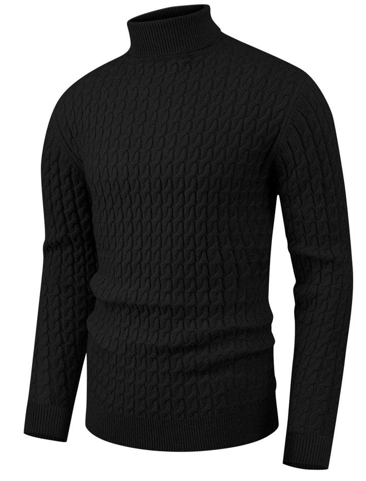 Hisir Rollkragenpullover Herren Klassischer Pullover Herren Warmer Winter Slim Fit Strickpullover Pu