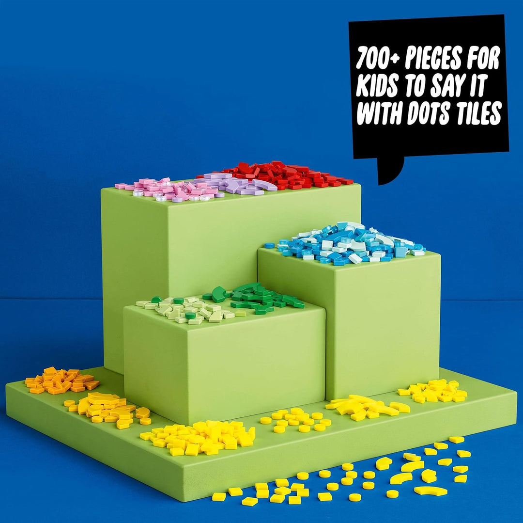 LEGO 41950 DOTS Ergängzungsset XXL - Botschaften, Kreativset für DIY Message Board für Kinder, Spiel